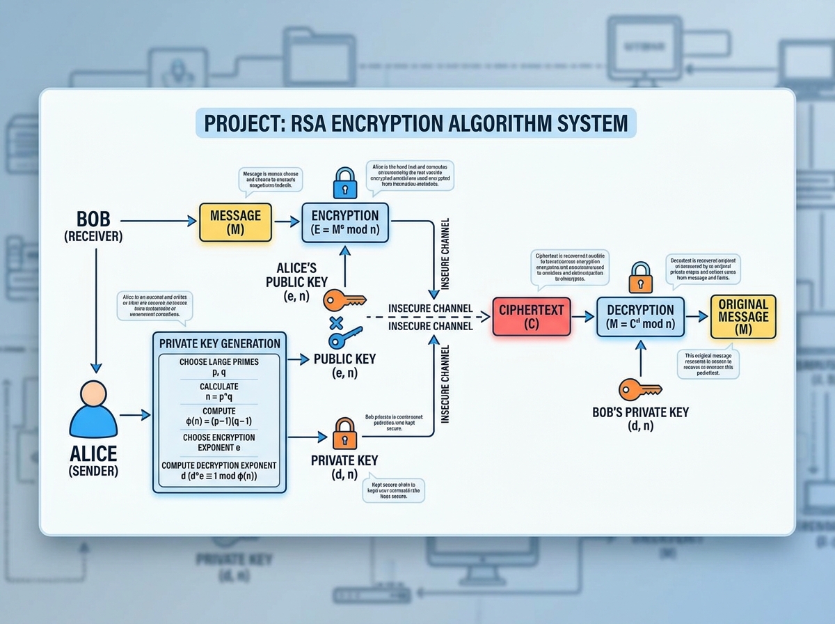 RSA Encryption Algorithm System