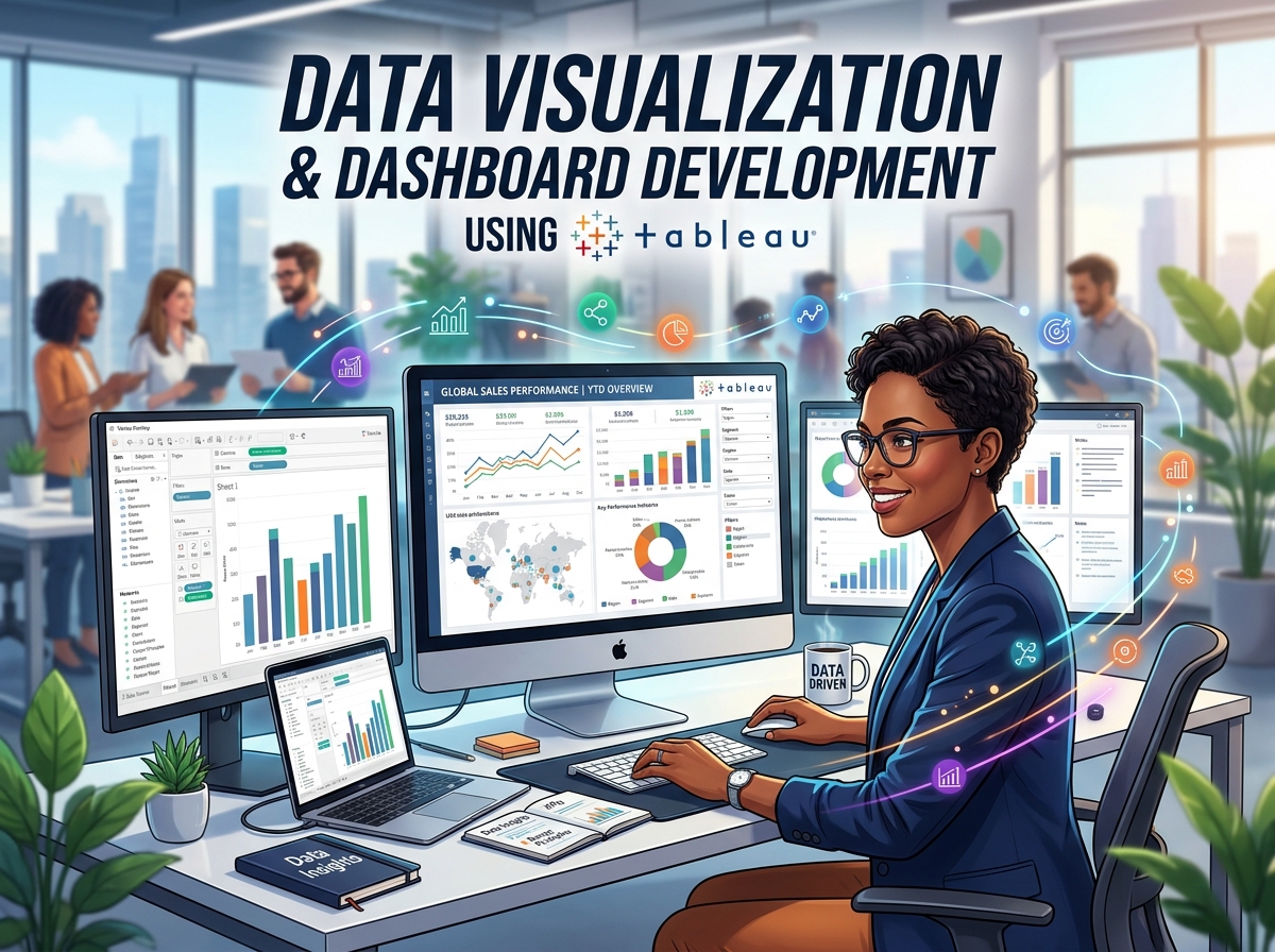 Data Visualization and Dashboard Development using Tableau