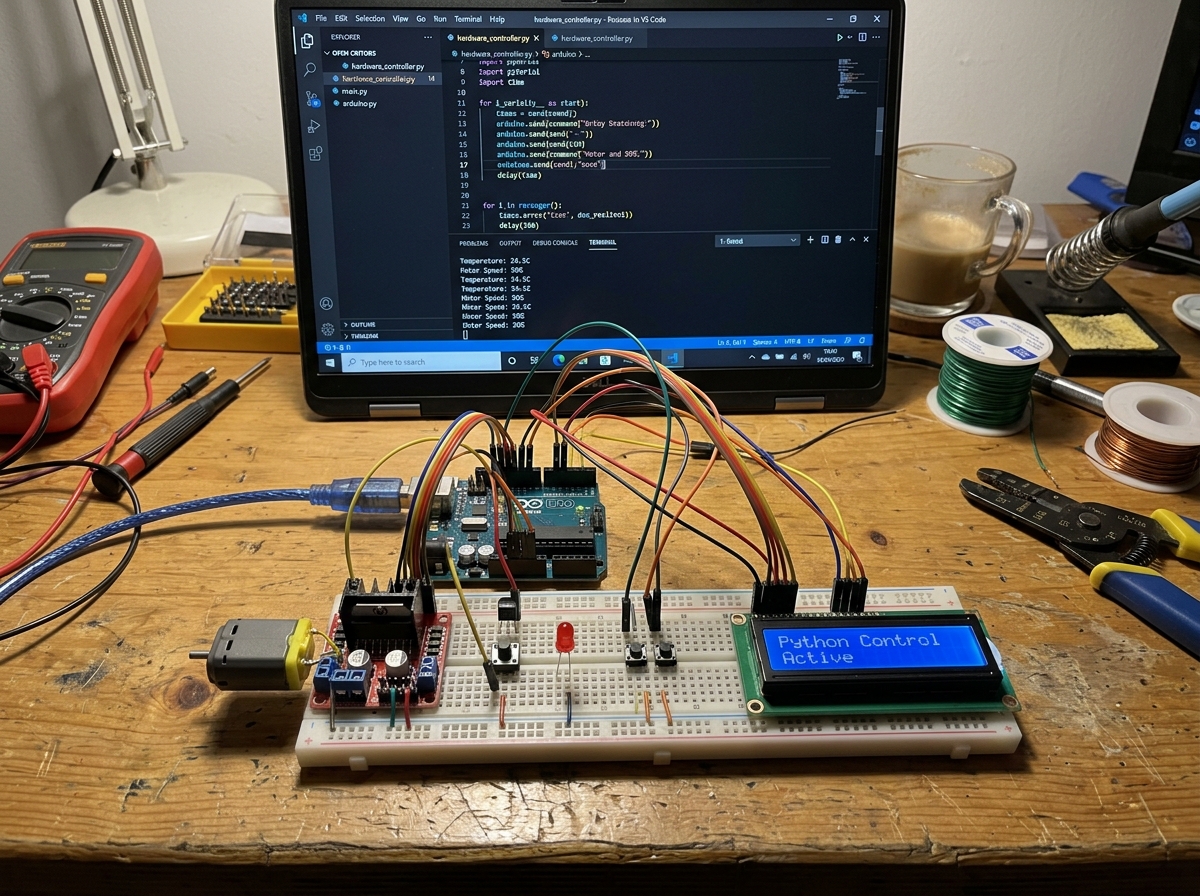 Custom Python hardware controller script