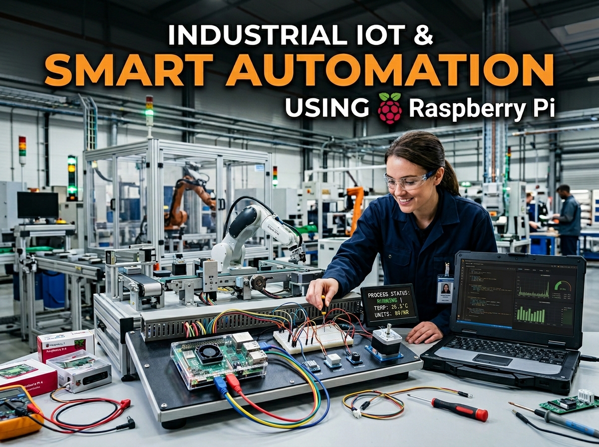 Industrial IoT and Smart Automation using Raspberry Pi